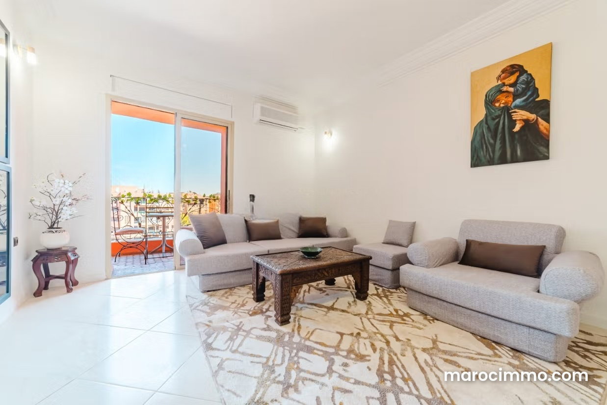 Appartement meublé 5 pièces avec terrasse à Guéliz Marrakech — Marrakesh