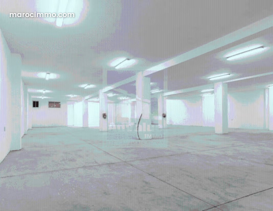 1,300 m² Commercial Premises for Lease, Nouaceur Industrial Zone — Nouaceur
