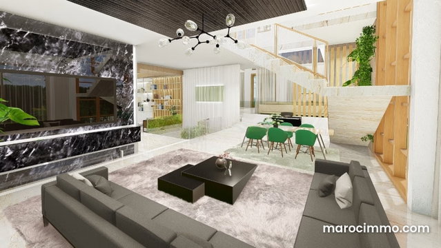 Villa Amicale Neuve à vendre – El Manzeh, Rabat — 3