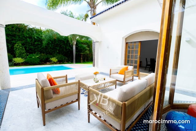 Une charmante villa de plain pied a vendre — Rabat