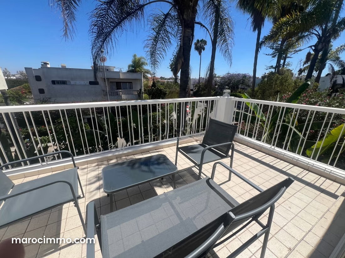 Appartement meublé 250 m², Triangle d'Or, Casablanca — Casablanca