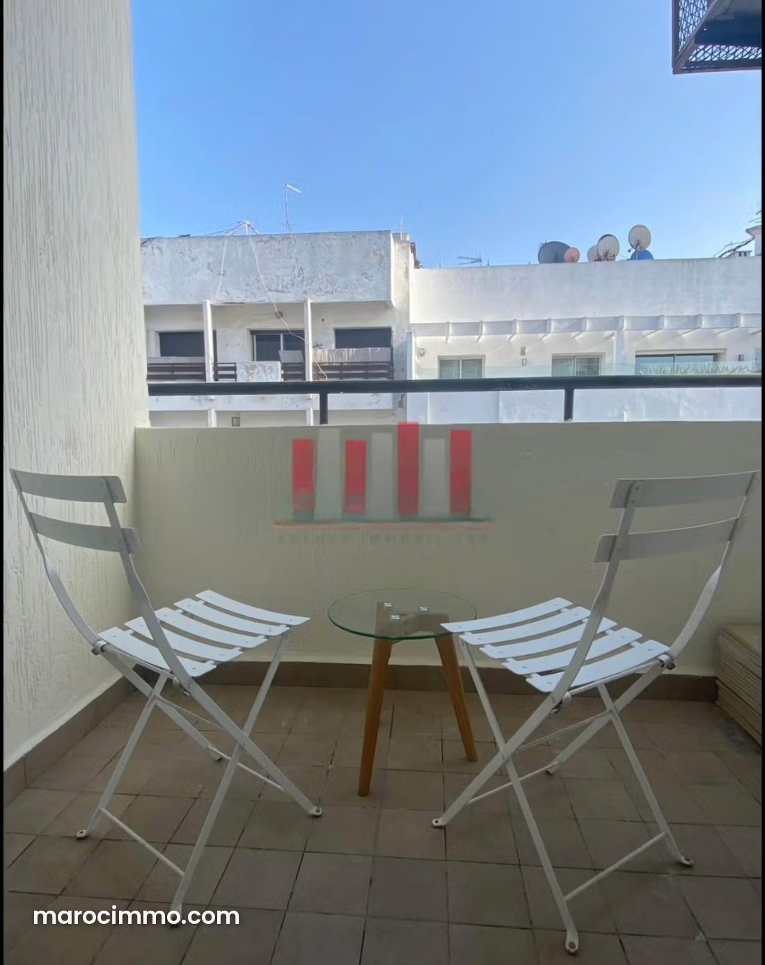 Furnished Apartment with Terrace in Gauthier, Casablanca — Casablanca