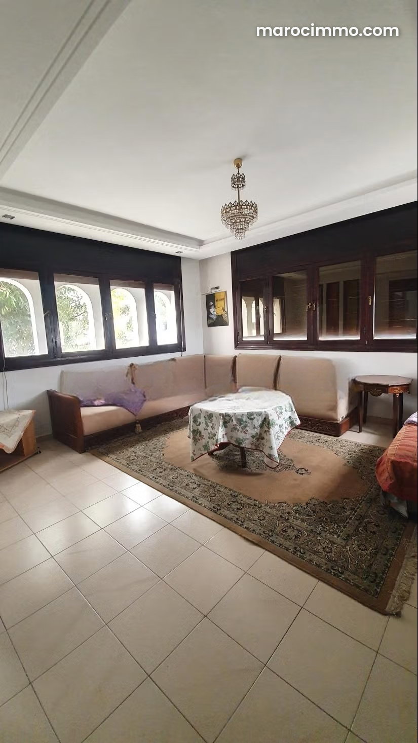 Furnished 180 sqm villa, two bedrooms, Anfa, Casablanca — Casablanca