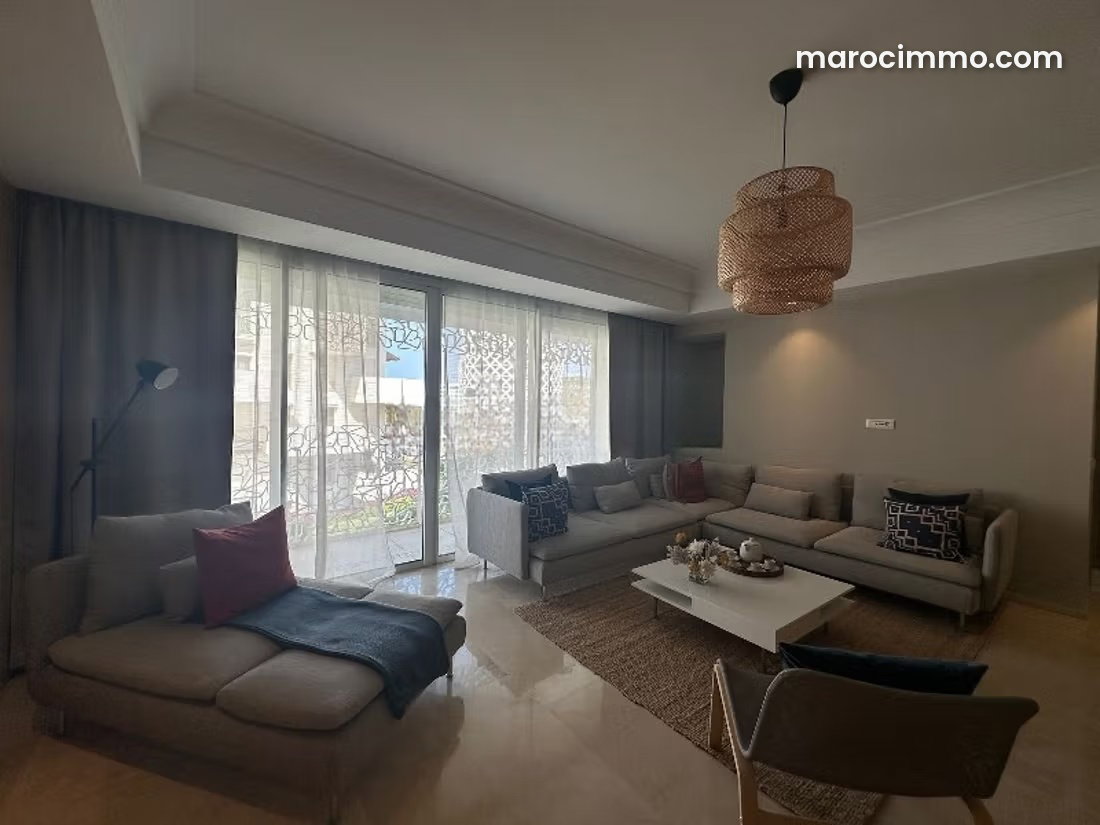 3-Bedroom Apartment with Terrace in Casablanca Finance City — Casablanca