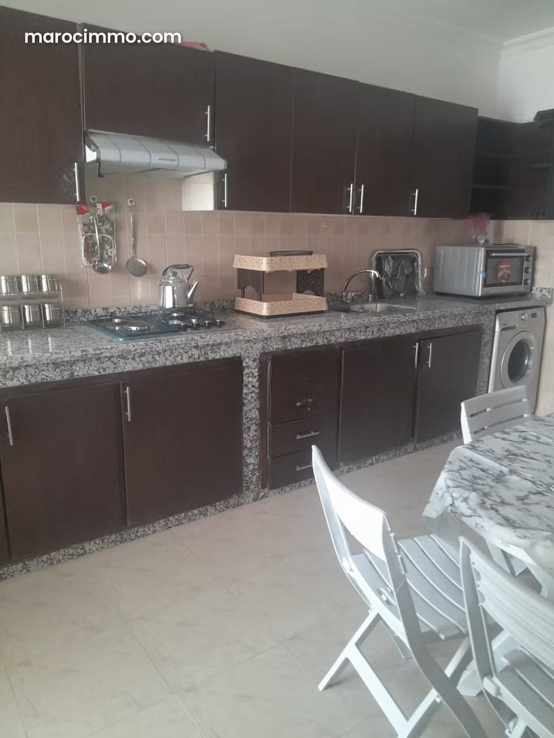 Appartement meublé 145 m² avec terrasse à Riyad Rabat — Rabat