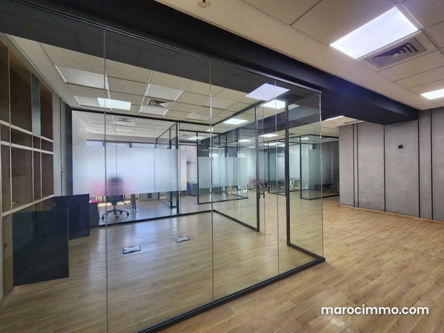 Bureau meublé à neuf, 131 m², Abdelmoumen — 3
