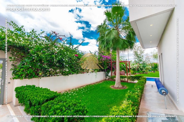 Villa vide à Golf Argan – Route de Tahanaout, Ascenseur intérieur Piscine privée, Marrakech: à louer — 4
