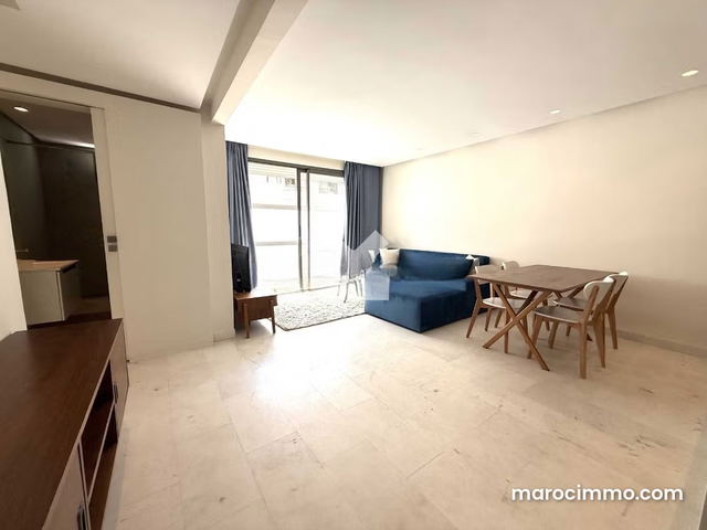 Appartement à Louer de 60.0 m² à Casablanca, Triangle D'Or — Casablanca