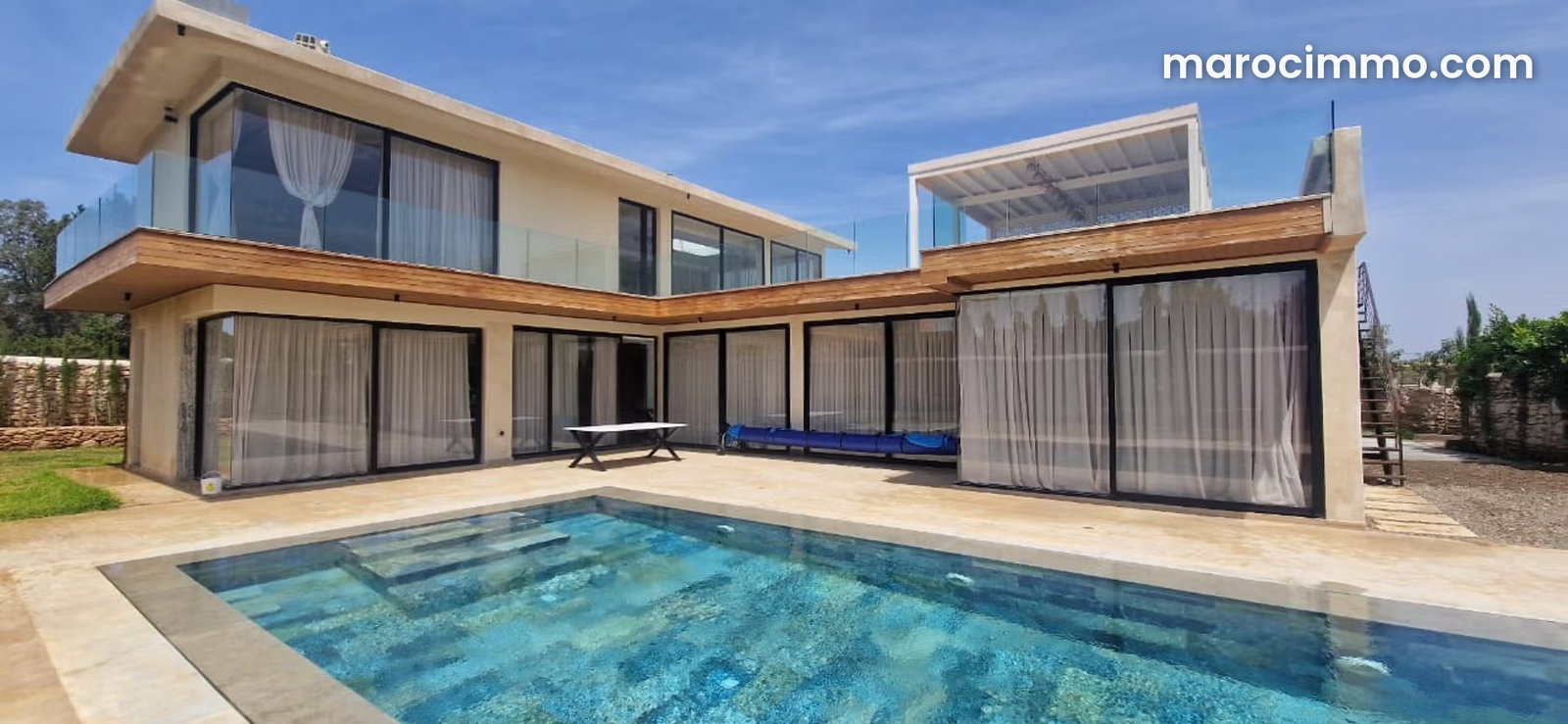 700 m² Villa with Swimming Pool and Mountain Views in Ghazoua, Essaouira — Essaouira
