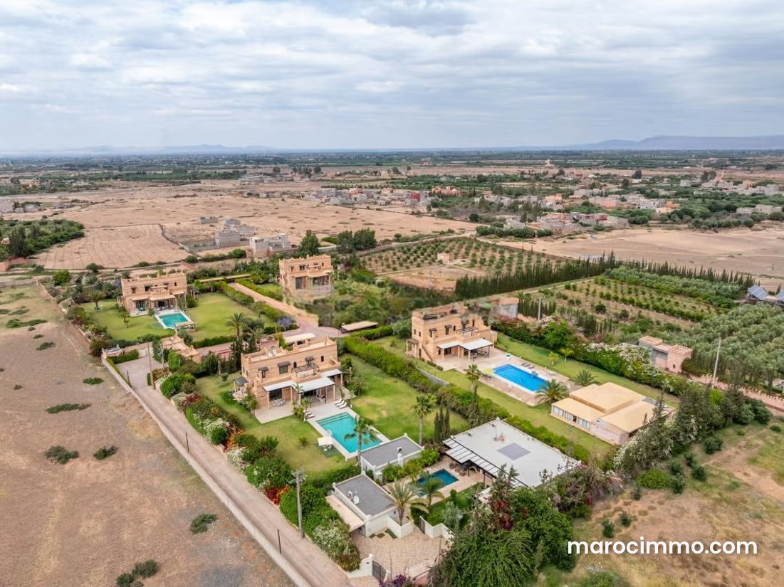 Complexe de 5 villas avec piscines, Route d'Ourika, Marrakech — Marrakech