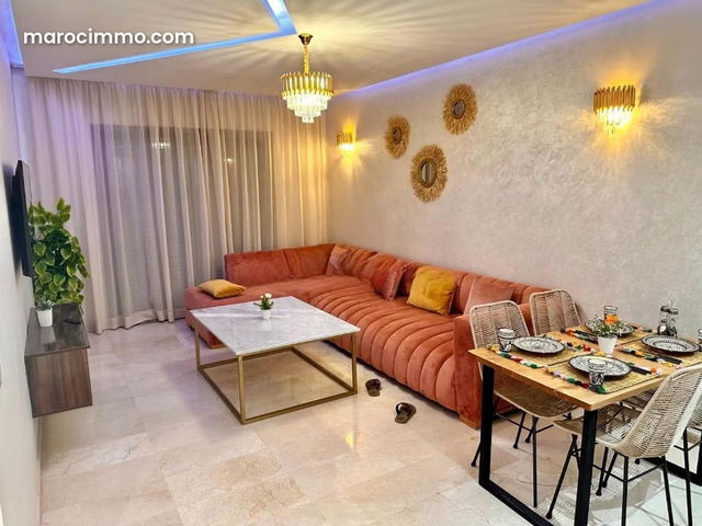 Studio meublé 48m² Val Fleury 6500 Dh — Casablanca
