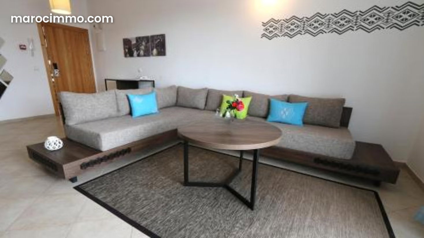 Furnished 47 m² Apartment, C.I.L, Casablanca — Casablanca