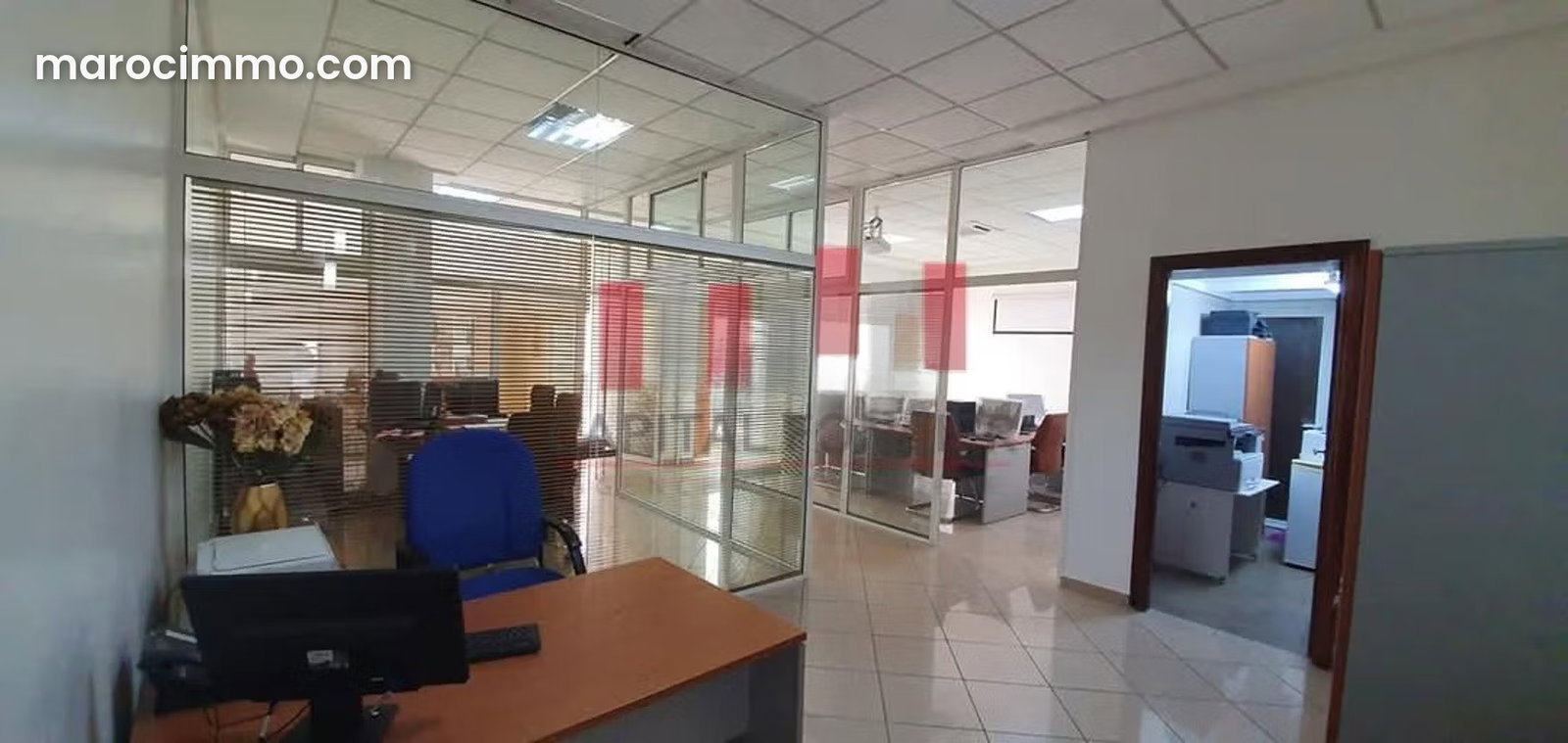 120 sqm Ground-Floor Office in Beauséjour, Casablanca — Casablanca