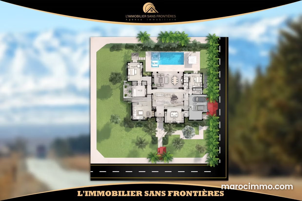 Terrain agricole 4 hectares route Essaouira Marrakech — Marrakech