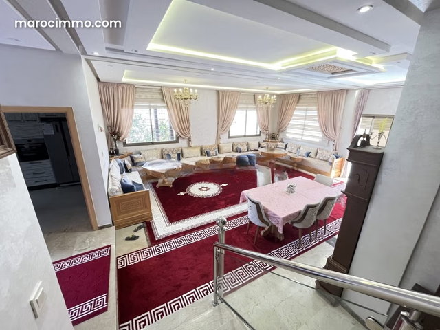 Modern Oasis for Sale – Boulevard Mohammed 6 Marrakech Agdal, 4 Facades, Pool, Well and Panoramic View of the Atlas — 5