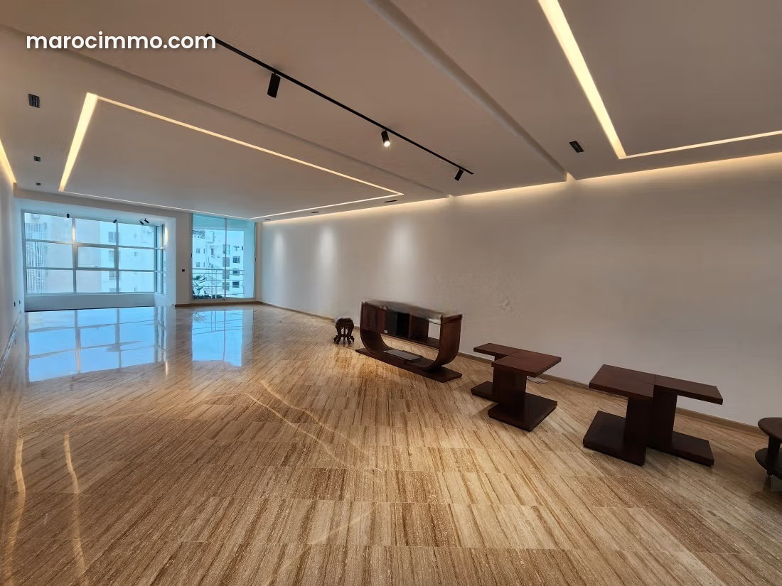 Appartement 250 m², 3 chambres avec terrasse, Maarif Casablanca — Casablanca