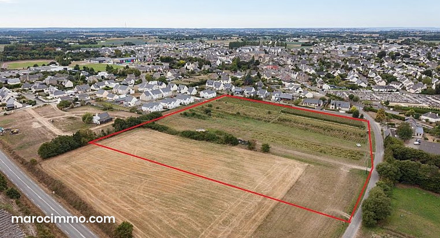 16,000 m² Plot in El Menzeh, Strategic Location, Ideal for Development — El Menzeh