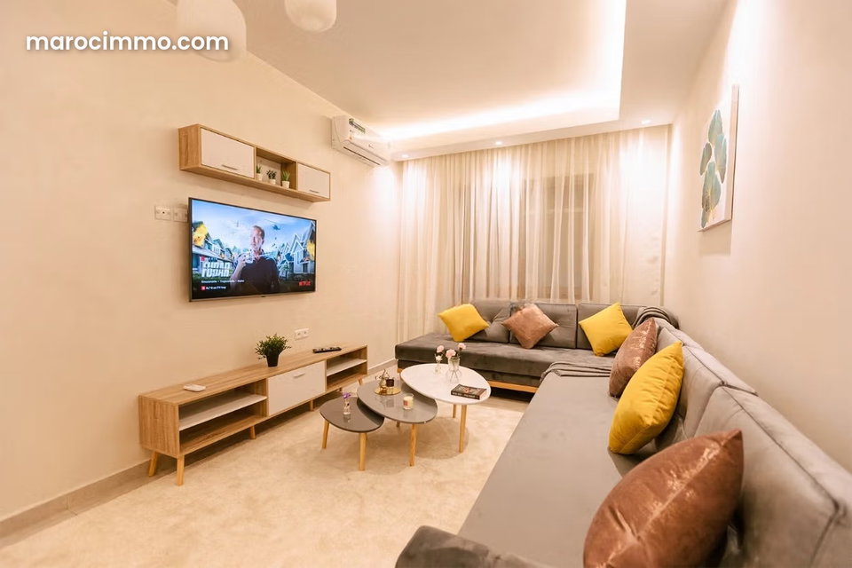 Studio meublé 52m² Beauséjour 6500 Dh
