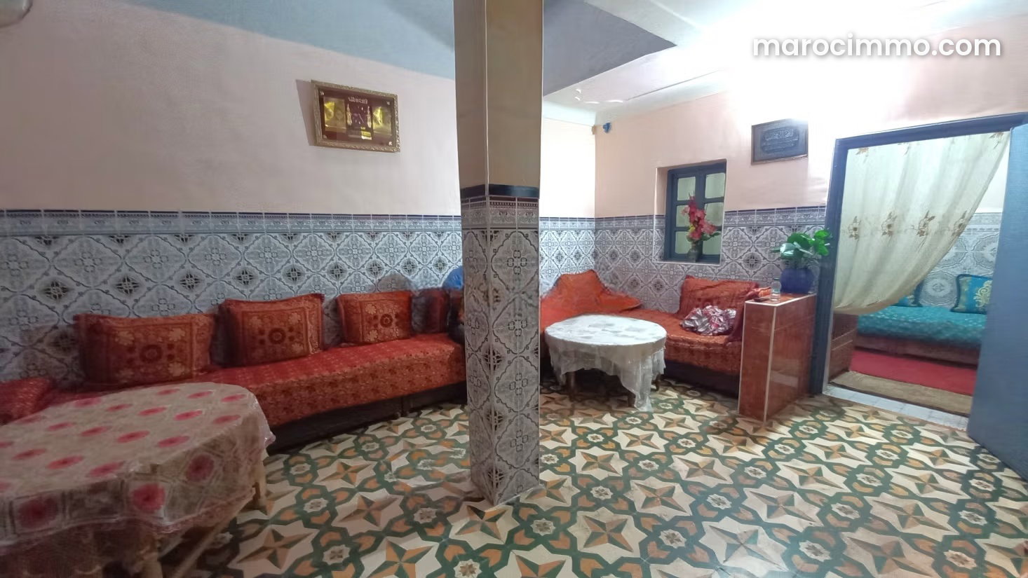 Riad traditionnel 100 m² avec terrasse, Derb Chtouka, Marrakech — Marrakech