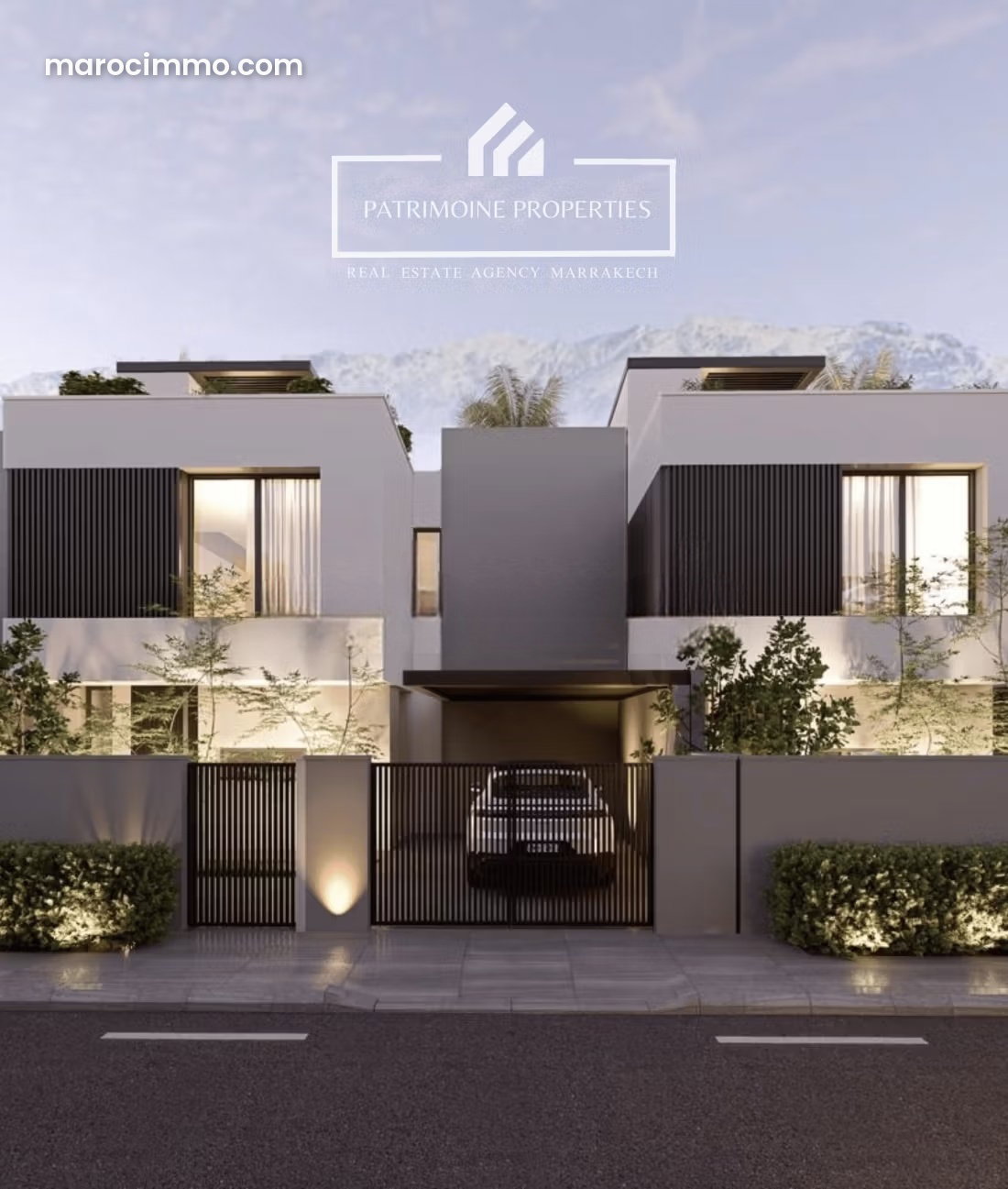 Villa contemporaine 250 m², piscine et jardin, Marrakech — Marrakech