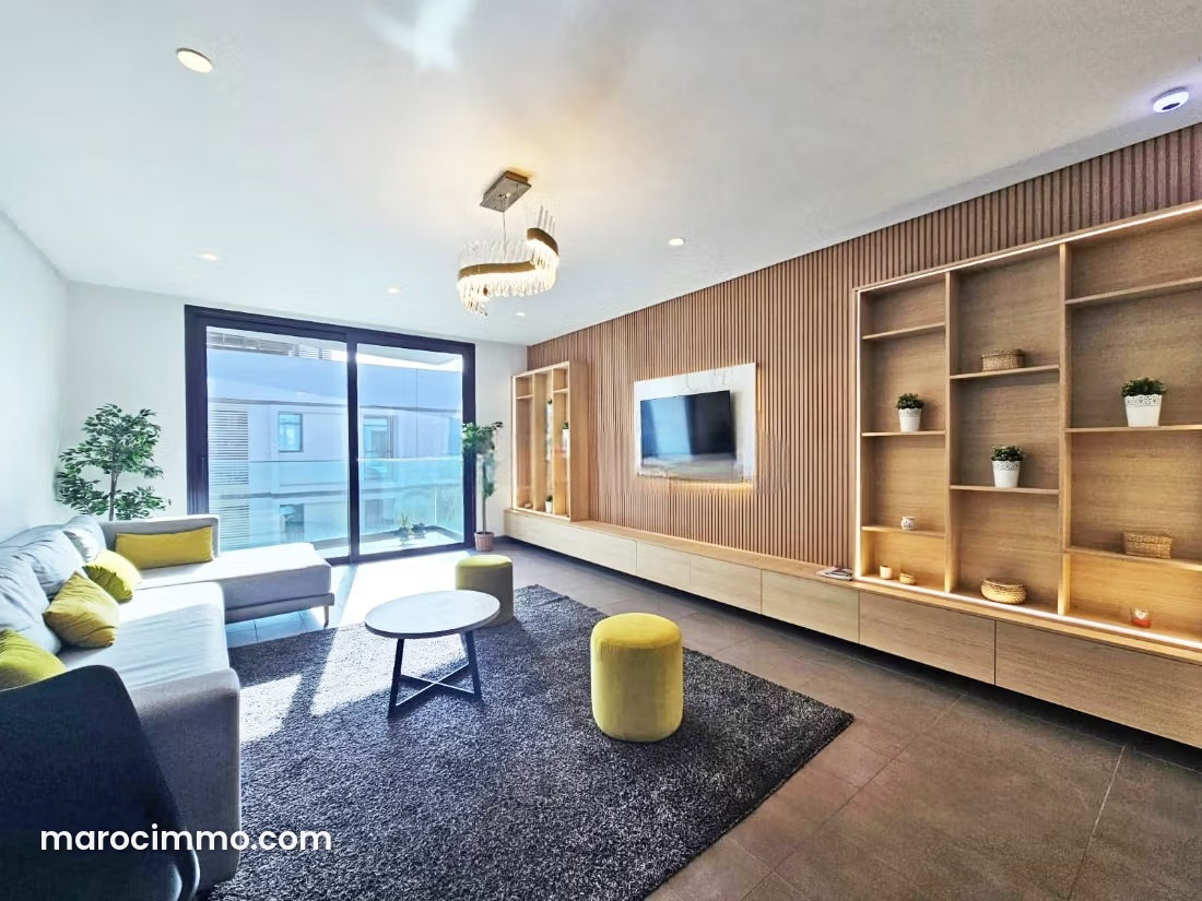 Furnished 137 sqm Apartment, Aïn Diab, Casablanca — Casablanca