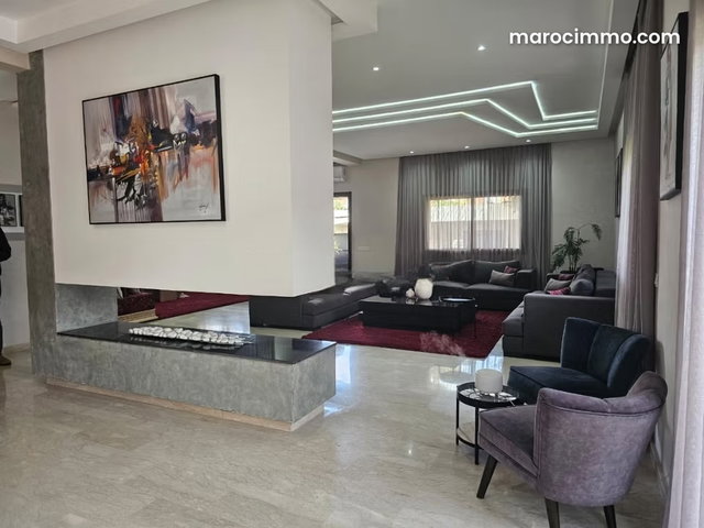 Villa de 500m² à louer meublée Abwab Marrakech — 3