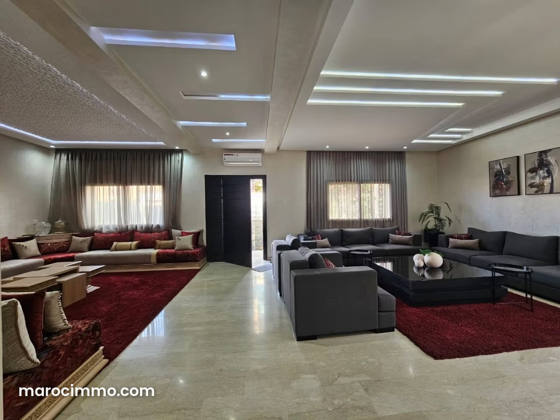فيلا مفروشة فاخرة للكراء بحي Les Portes de Marrakech في مراكش — مراكش