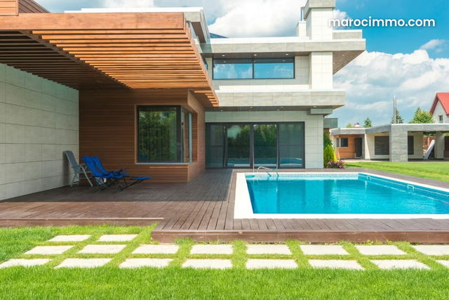 Belle villa meublée à Bouskoura Ville Verte — Bouskoura