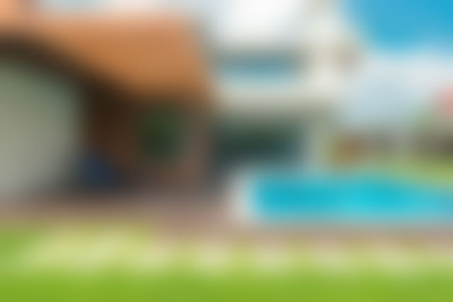 Furnished 600 sqm villa with garden and pool in Bouskoura Ville Verte — Bouskoura