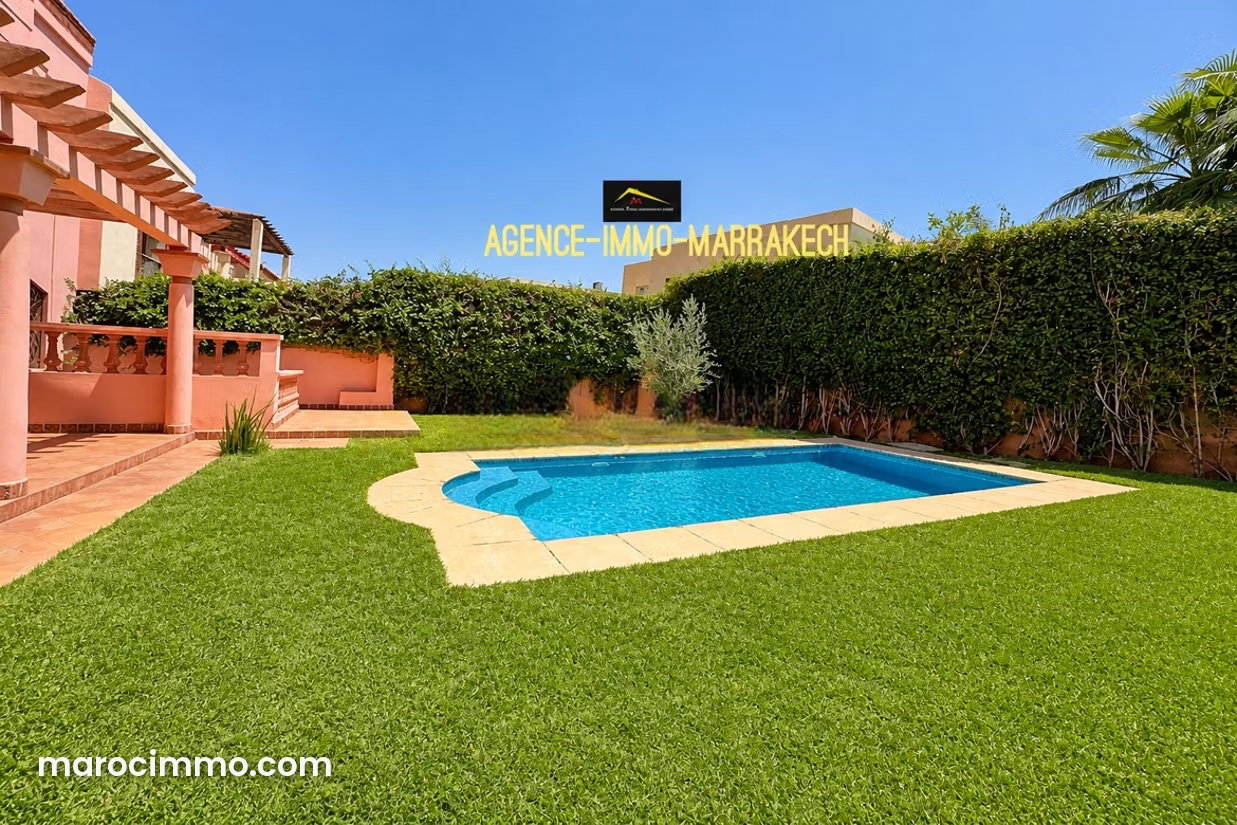 Villa 570 m² avec piscine et jardin, Hay Targa, Marrakech — Marrakech