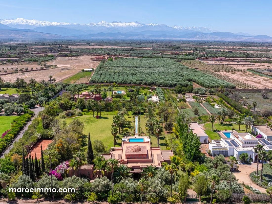 Villa à Amelkis, un domaine arboré au calme à Marrakech — Marrakech