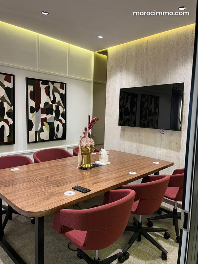 Bureau premium 136 m2 avec statut CFC — Casablanca