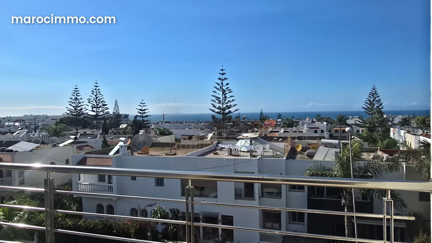 Appartement 160 m² avec vue mer à Aïn Diab Casablanca — Casablanca
