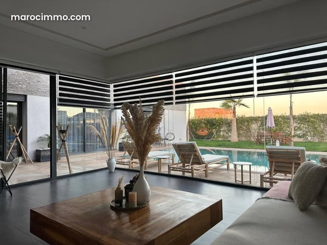 Luxueuse villa meublée à vendre sur la route de Ouarzazate — 2