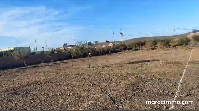 En vente – Terrain Sur la Route de Casa — 2