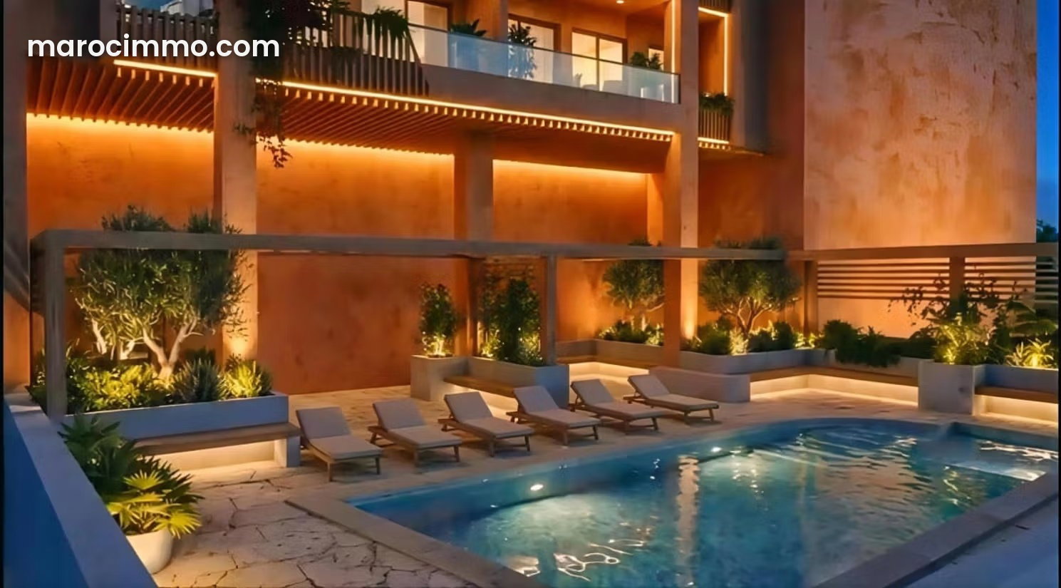 41 m² Studio to Renovate, Gueliz, Marrakech, South-Facing with Terrace — Marrakesh