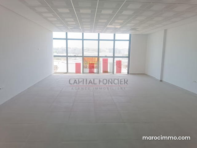Plateau bureau neuf de 88m2 à la location Bd Mly Ismail — Casablanca