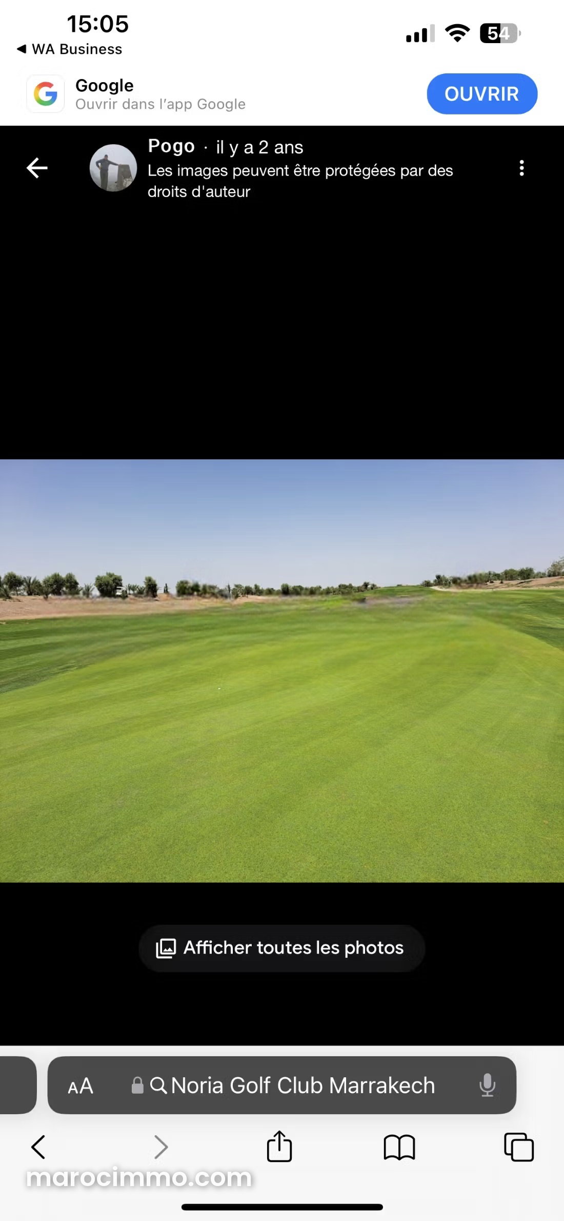 550 m² Plot, Tahanaoute Road, Marrakech — Marrakesh
