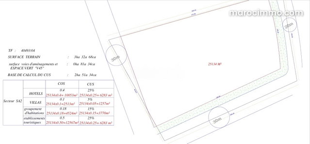 Grand terrain à vendre à Palmeraie Bab Atlas — 4