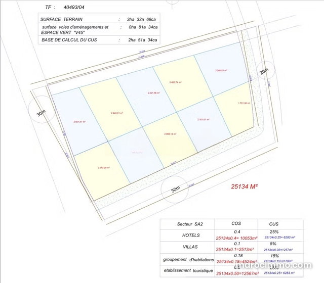 Grand terrain à vendre à Palmeraie Bab Atlas — 5