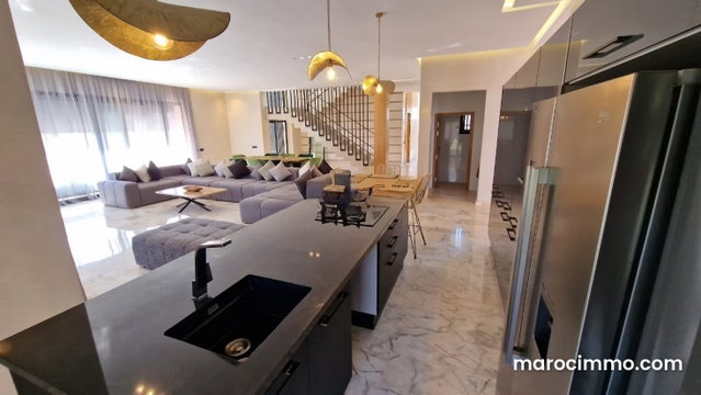 Luxury Villa with Panoramic View of the Atlas — 2