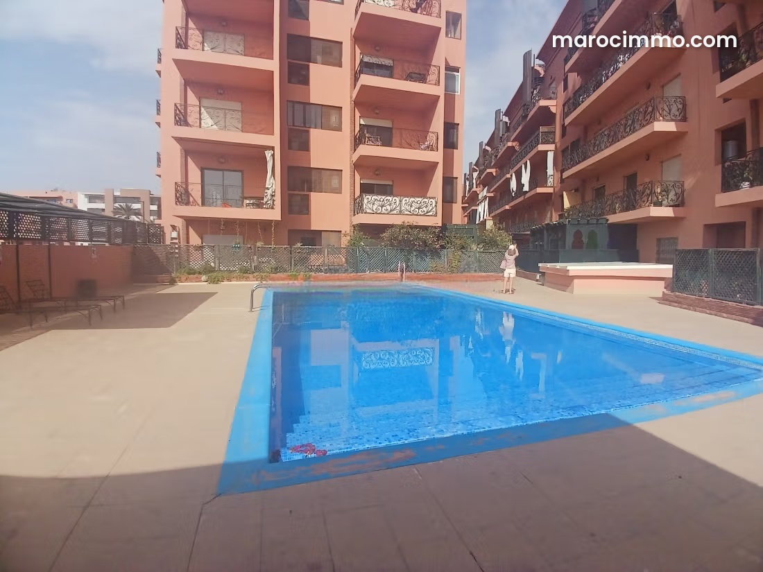 Appartement 3 pièces avec terrasse à Majorelle Marrakech — Marrakech