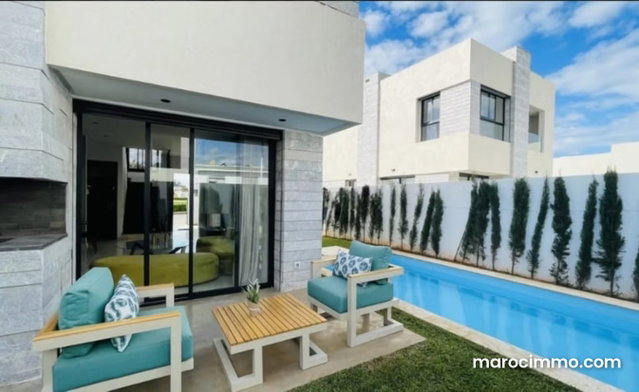 Luxury Fully Furnished Villa in Dar Bouazza with High Standing — 2
