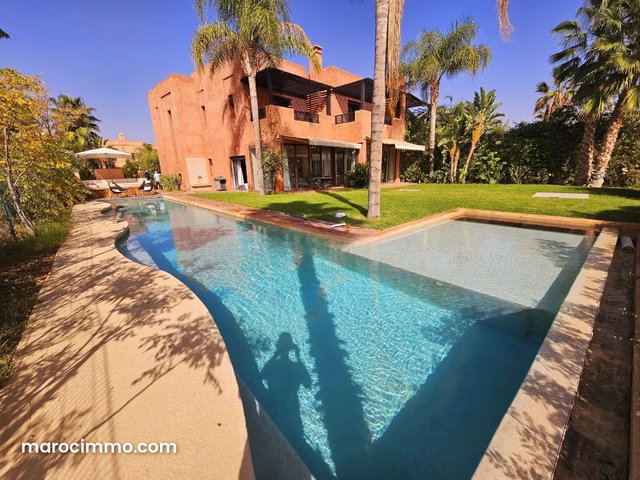 Villa front de front de golf Ourika vue sur Atlas — 2