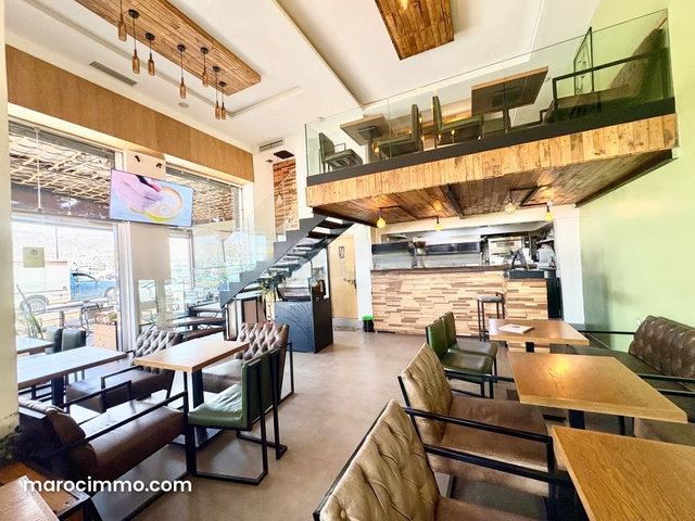 Murs et fonds de commerce restaurant à Hay Mohammadi, Surface totale 203 m² — 2