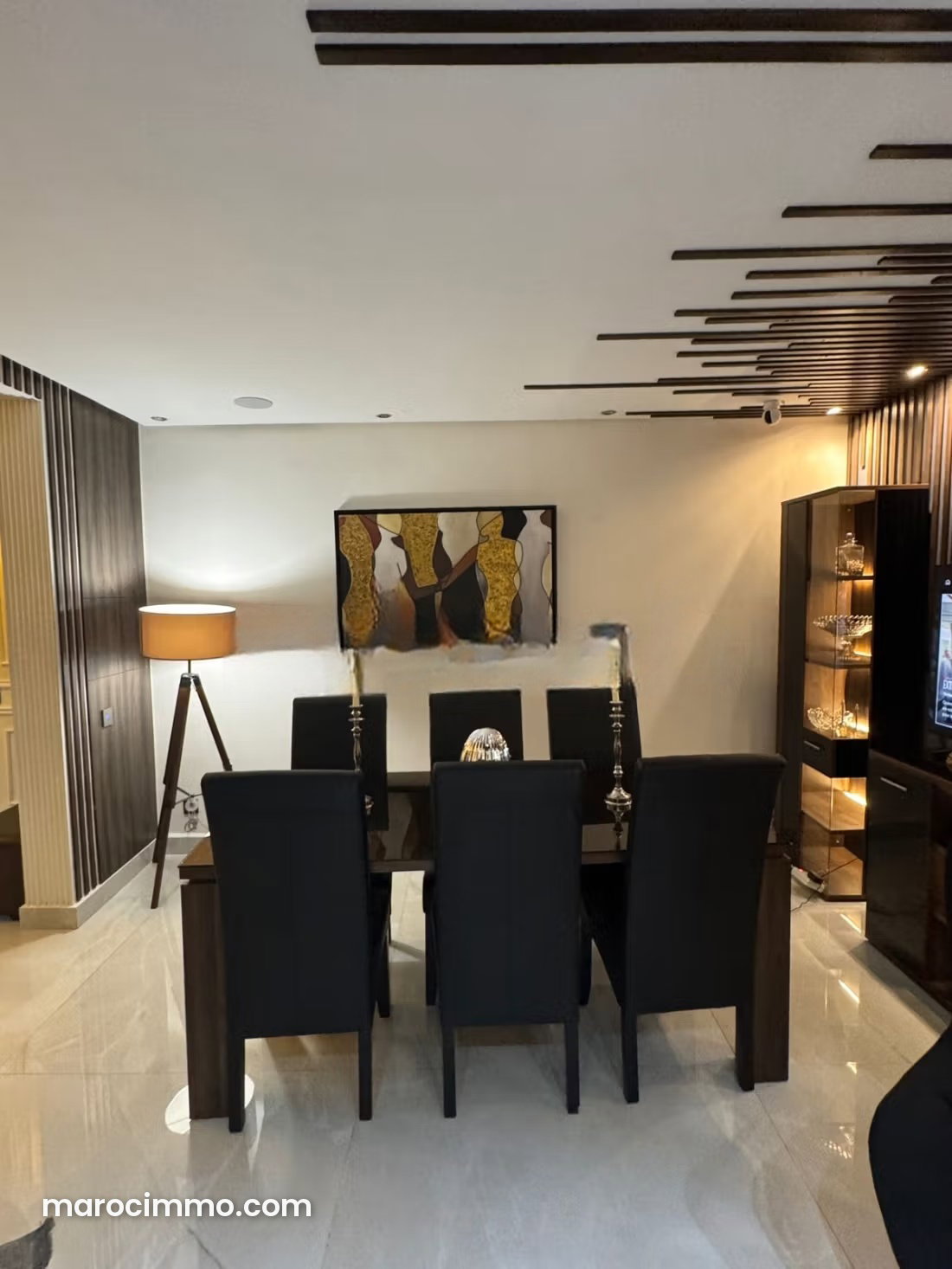Appartement 96 m² meublé avec terrasse, Maârif Extension Casablanca — Casablanca