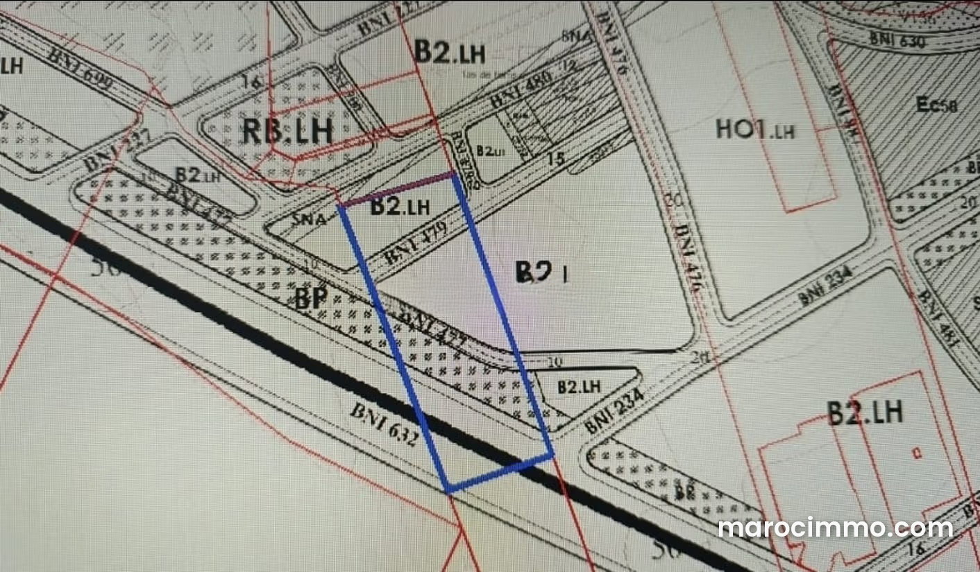 11,400 m² Plot of Land in Marjane, Tangier, for a Large-Scale Real Estate Development — Tangier