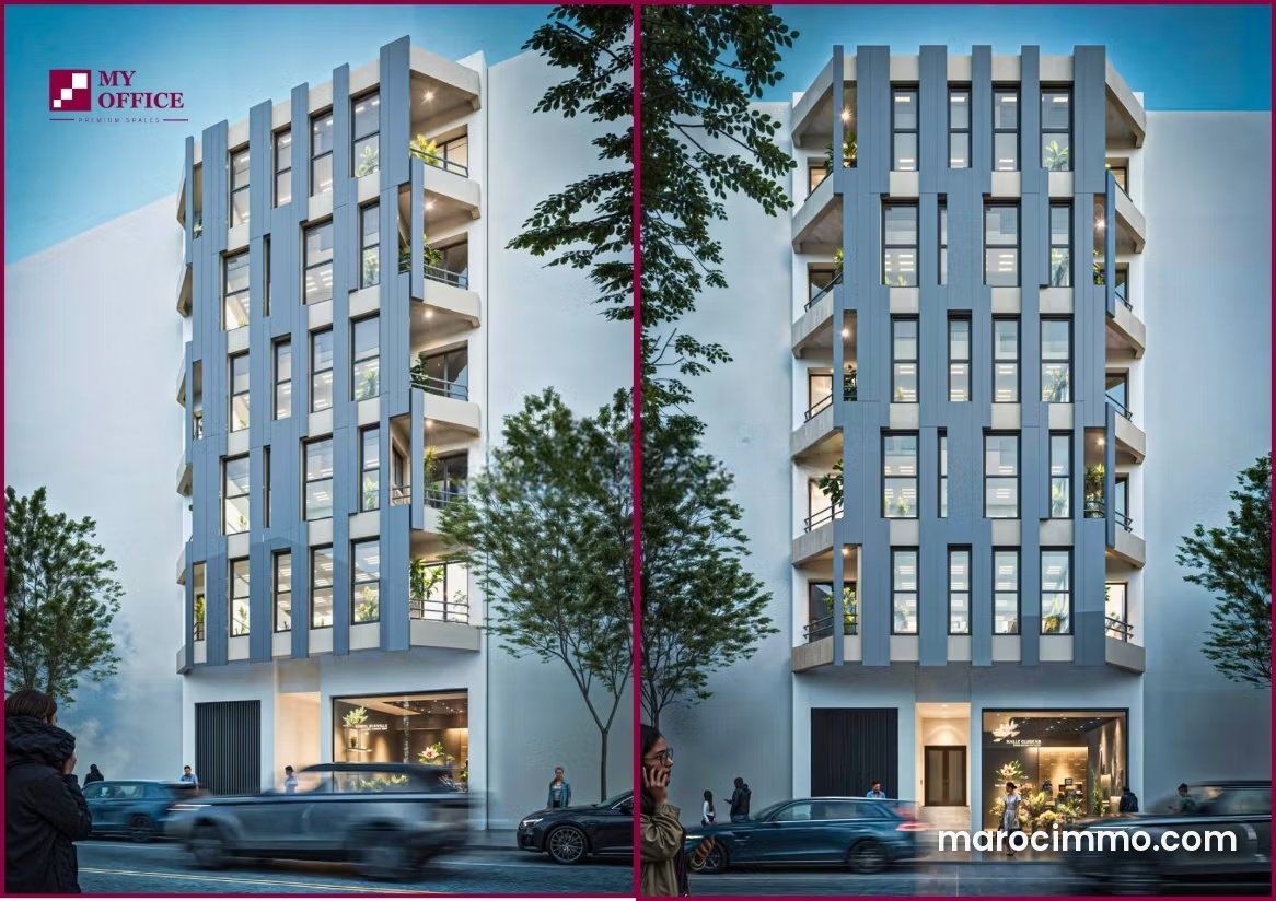 31 m² Office for Sale in Oulfa, Casablanca – Premium Building — Casablanca