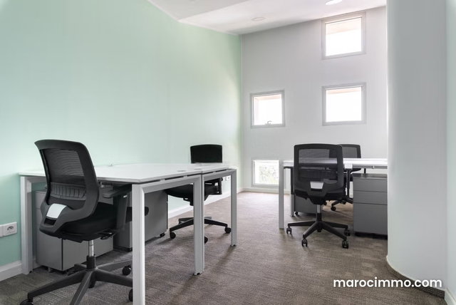 Bureau privé pour 3 à CASABLANCA, Casa Shore 1 — 3