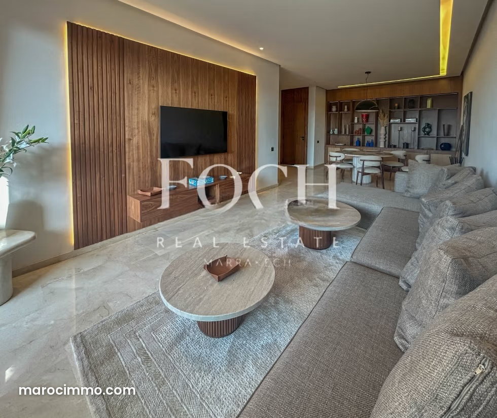 Appartement neuf 40 m², Agdal, Marrakech, vue Atlas — Marrakech